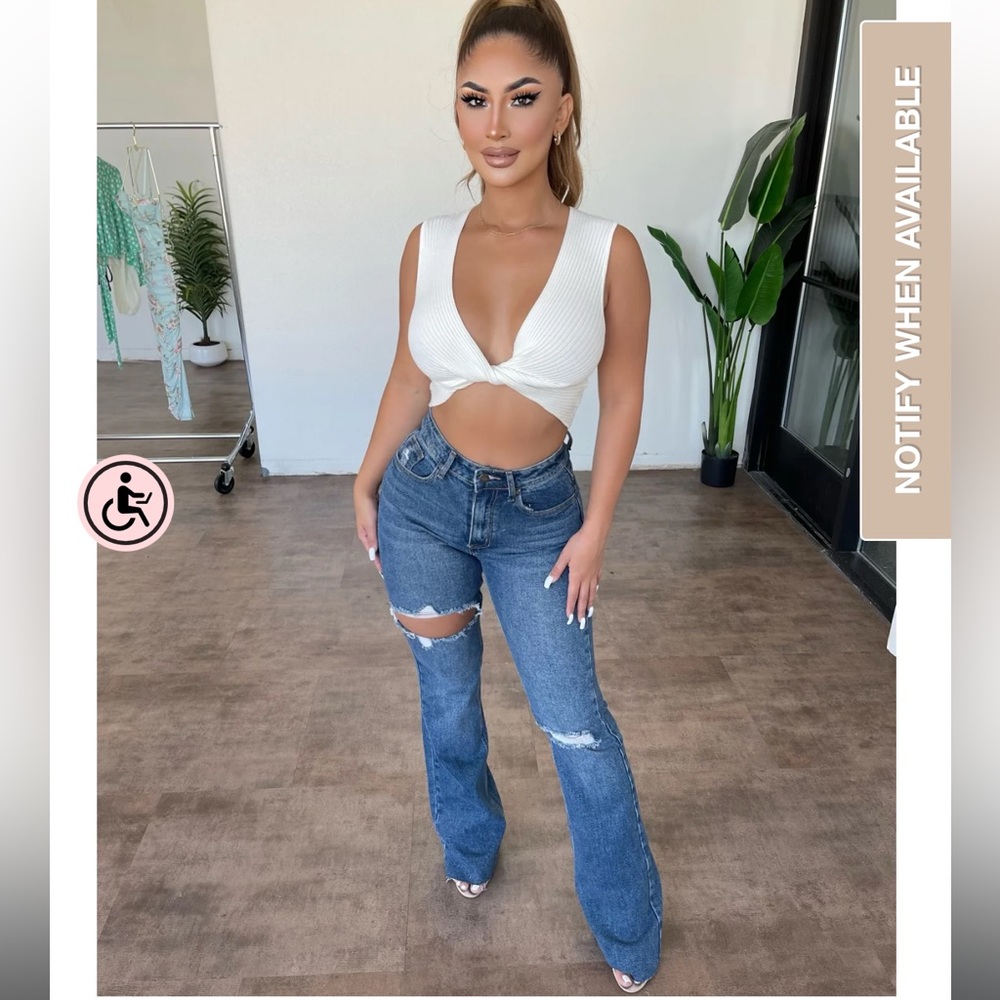 COPY - OOTDFash Dennis Jeans (Dark) SIZE 1